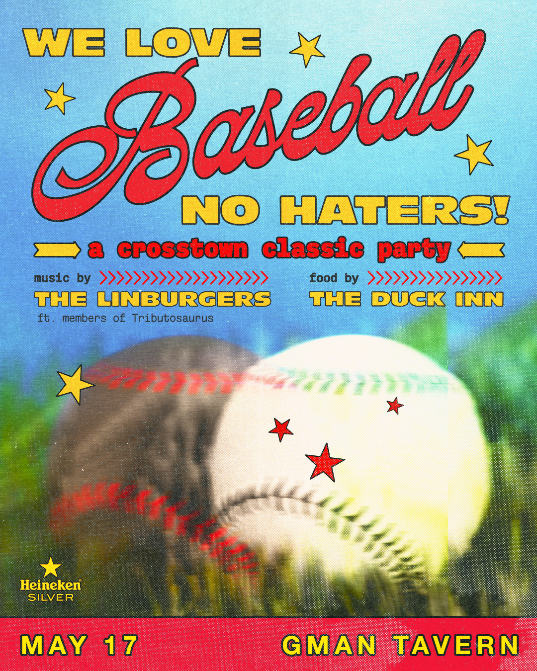 We Love Baseball! No Haters! A Crosstown Classic Party 