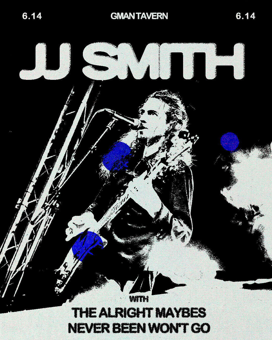 JJ Smith * The Alright Maybes * Never Been Won’t Go