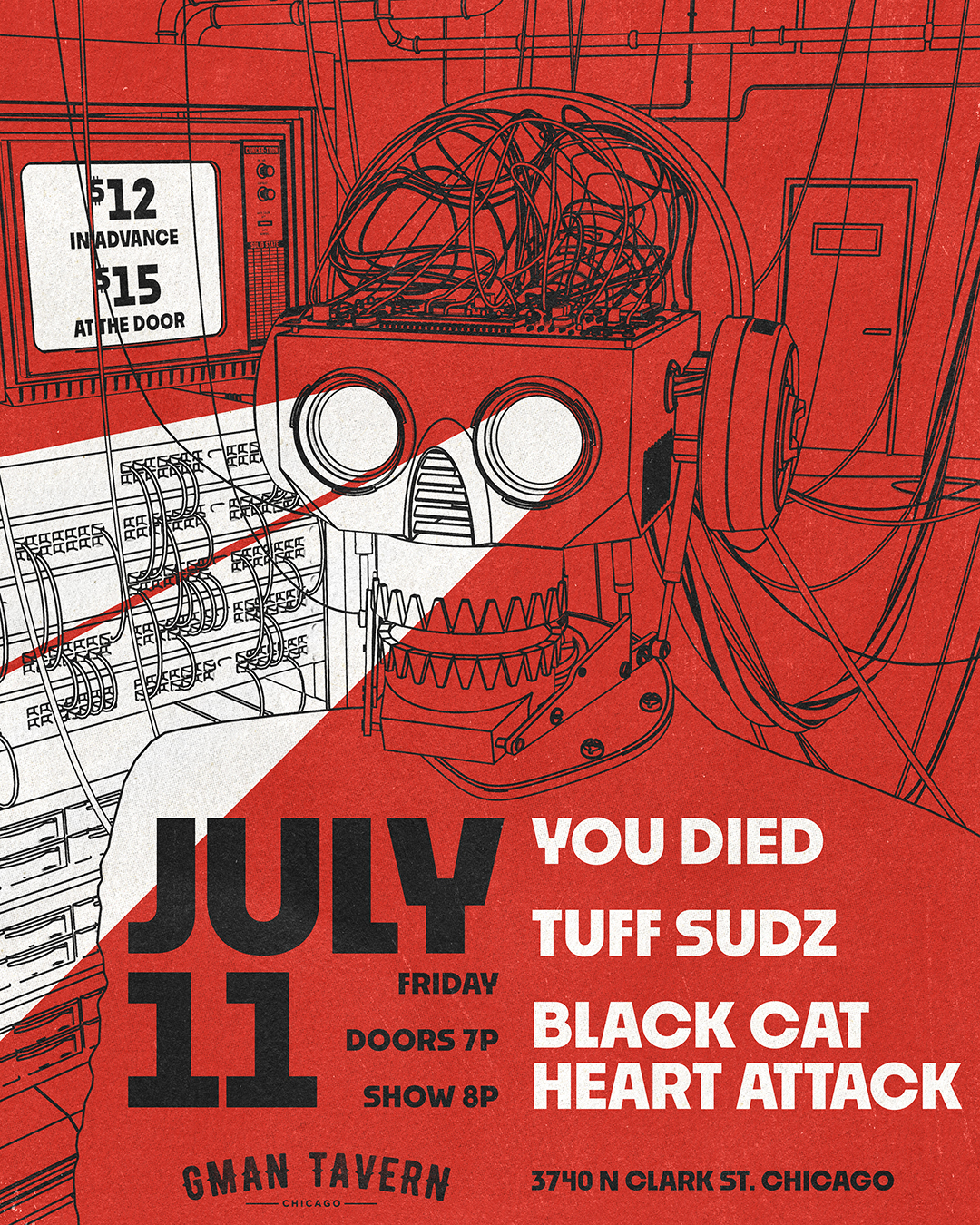 You Died * Tuff Sudz * Black Cat Heart Attack