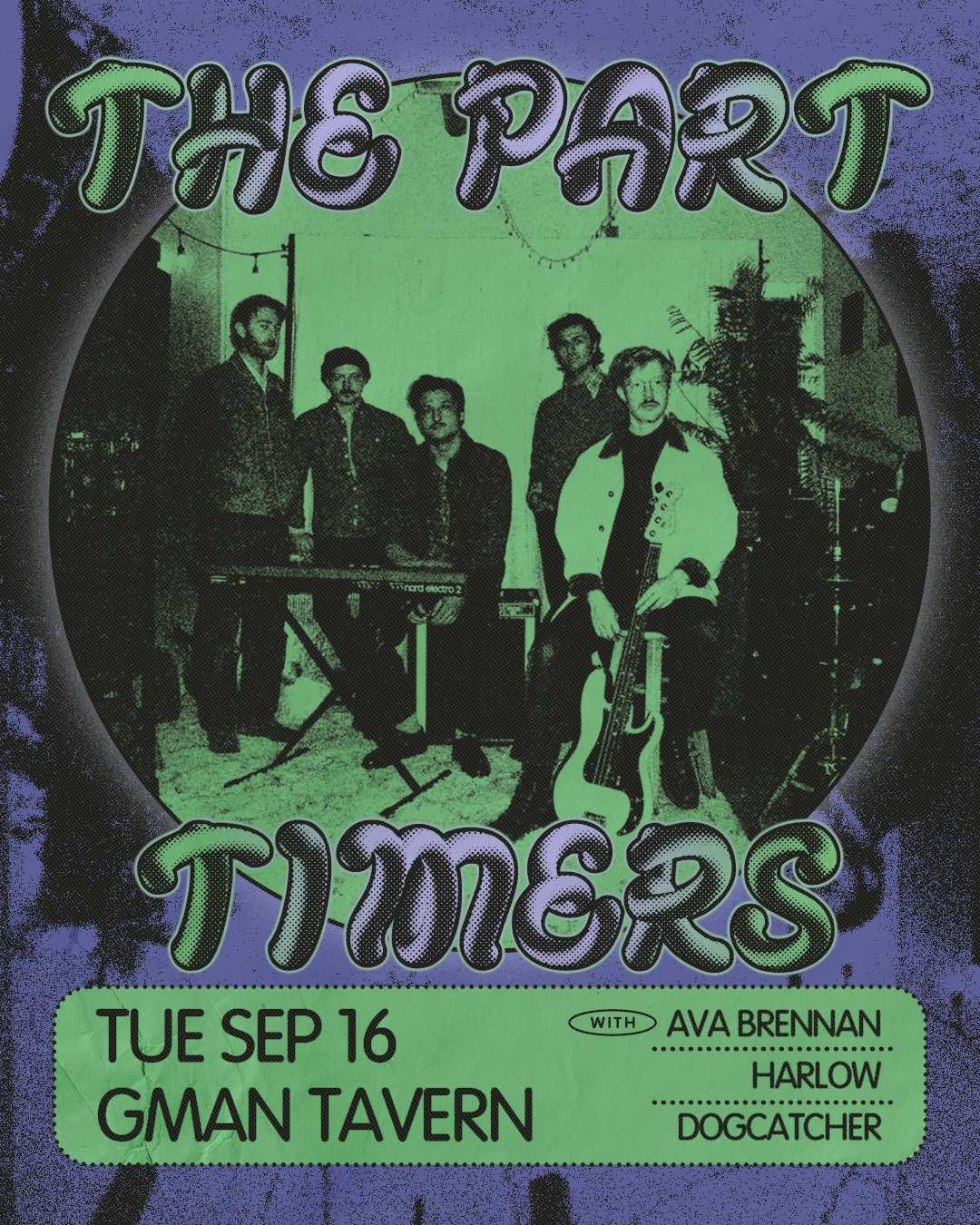 The Part Timers * Ava Brennan * Harlow * Dogcatcher