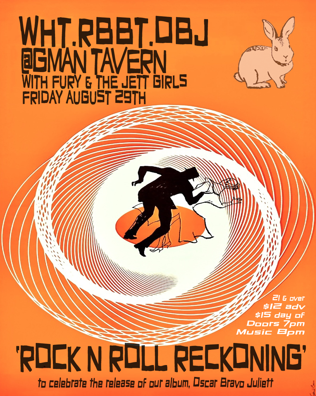 wht.rbbt.obj (Album Release Show) * FURY * The Jett Girls