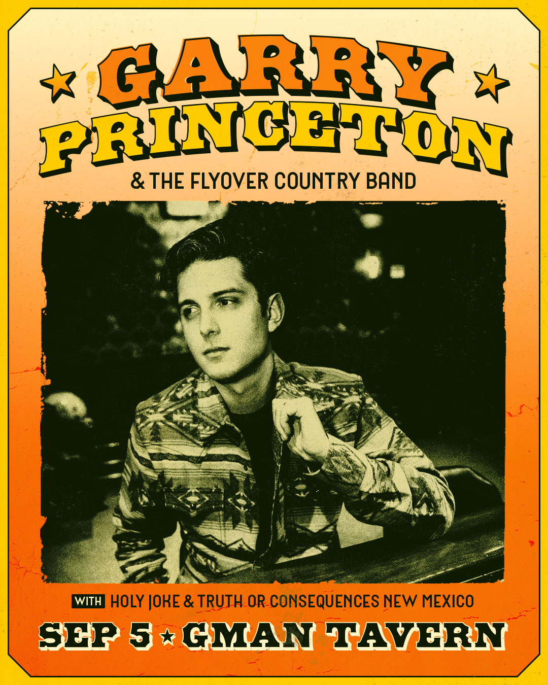 Garry Princeton & The Flyover Country Band (single release) * Holy Joke * Truth Or Consequences New Mexico