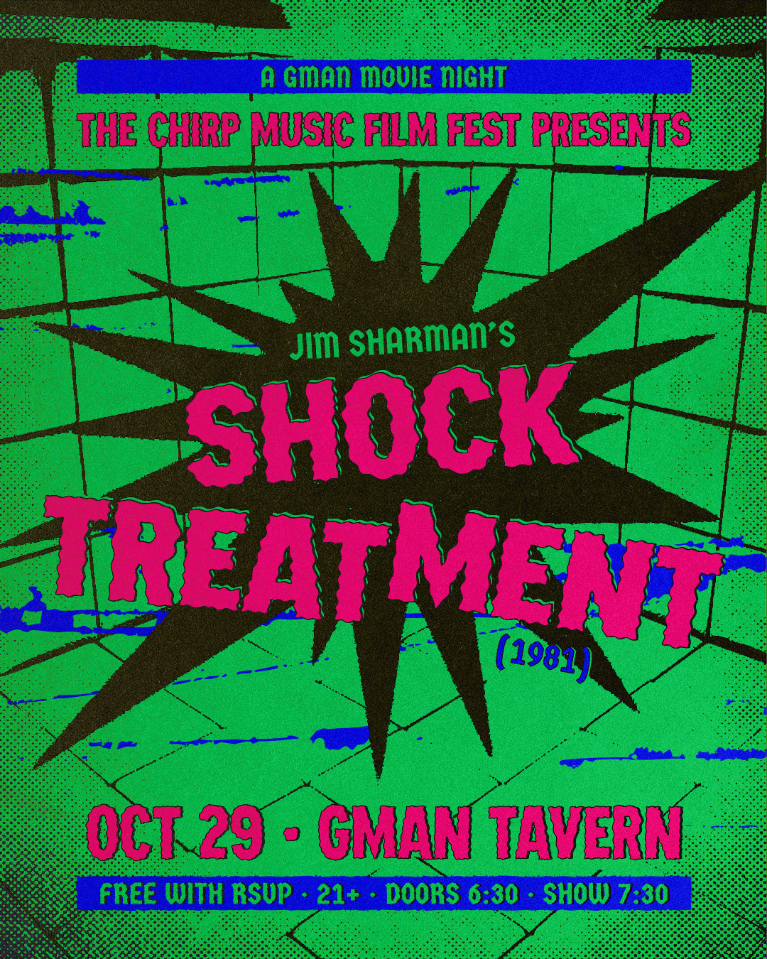 The CHIRP Music Film Fest: Jim Sharman’s Shock Treatment (1981)