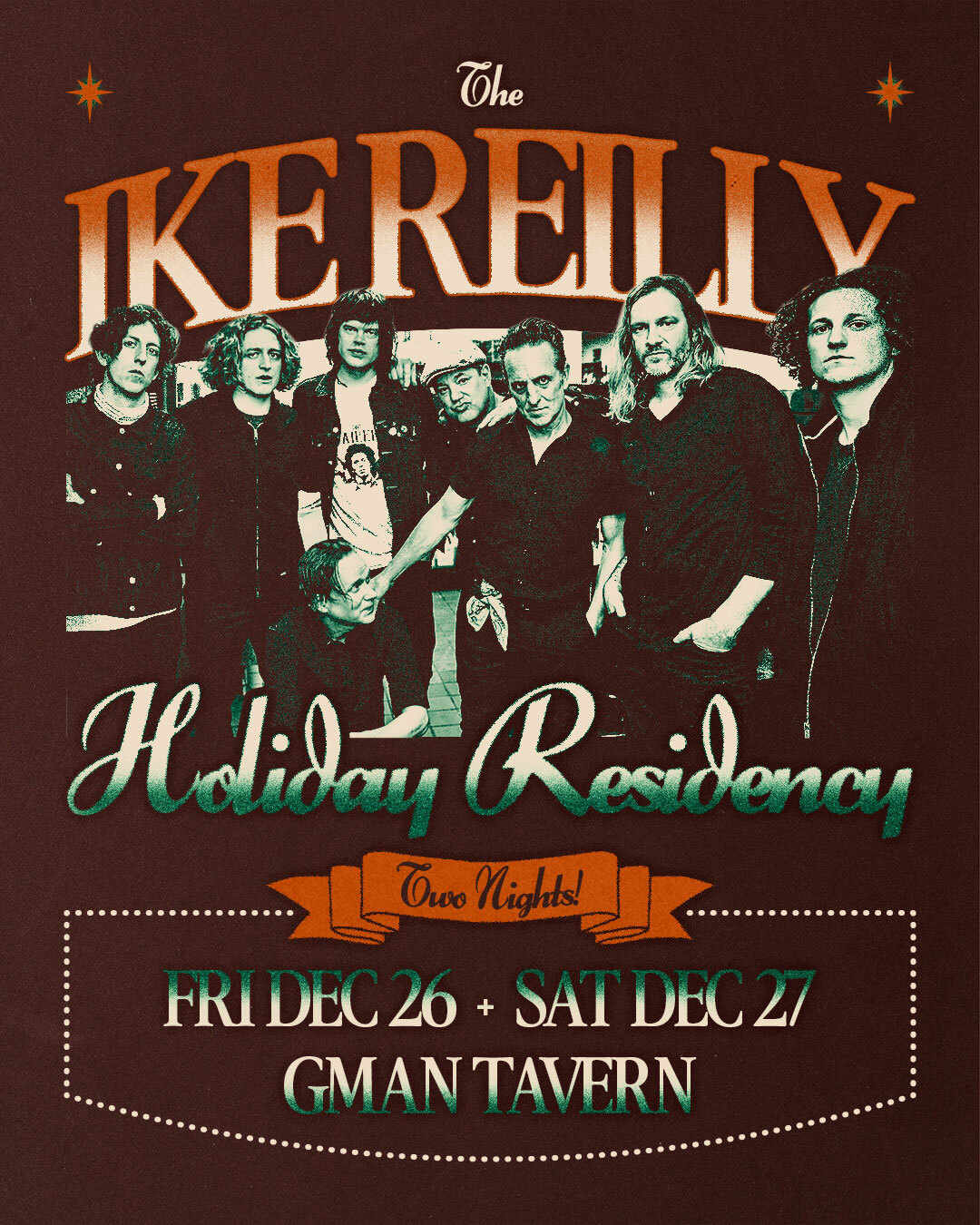 The Ike Reilly Holiday Residency