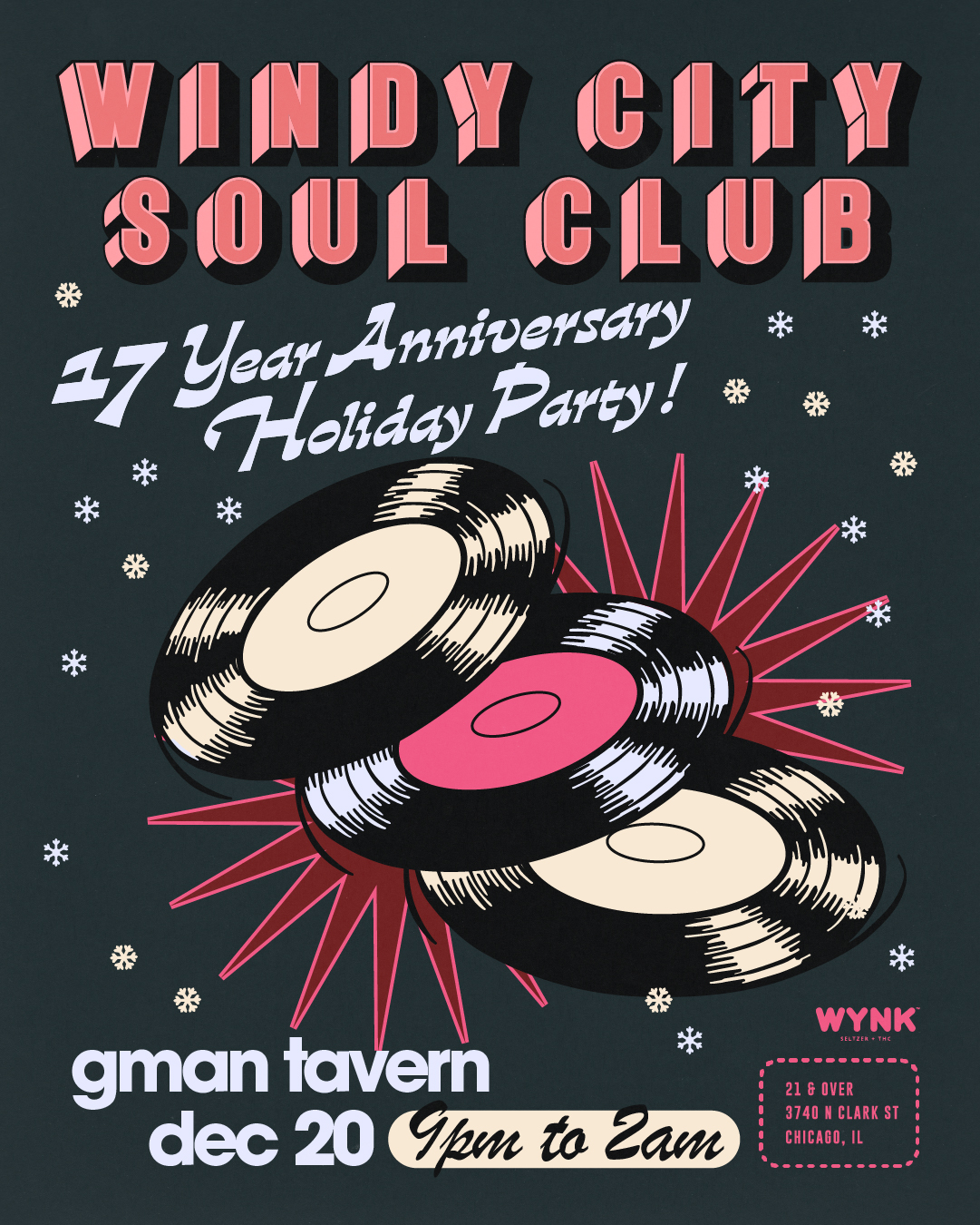 Windy City Soul Club Holiday Party