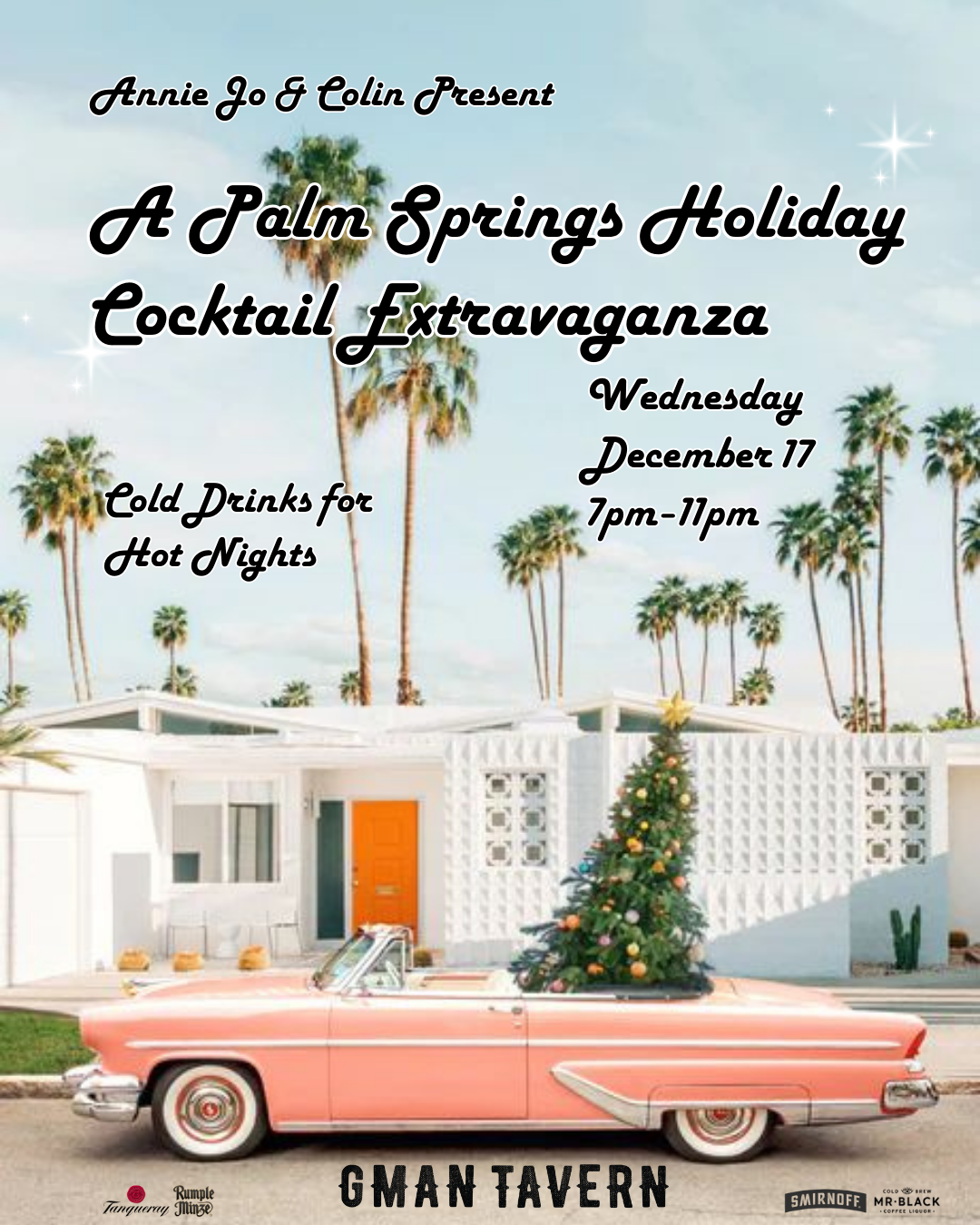A Palm Springs Holiday Cocktail Extravaganza