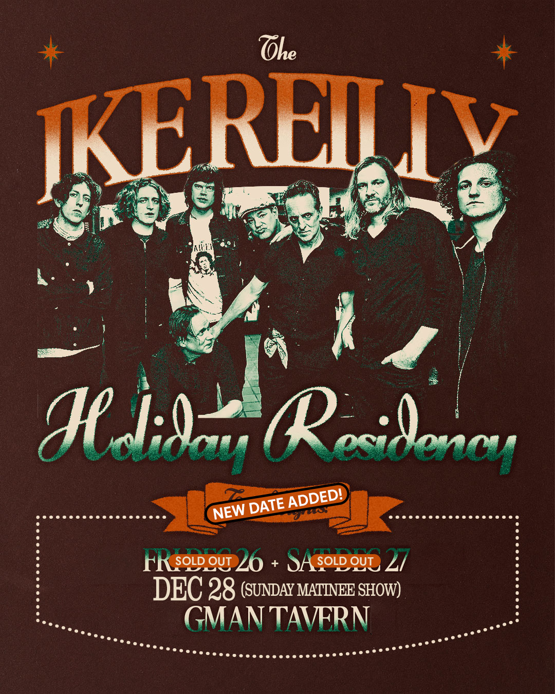 The Ike Reilly Holiday Residency