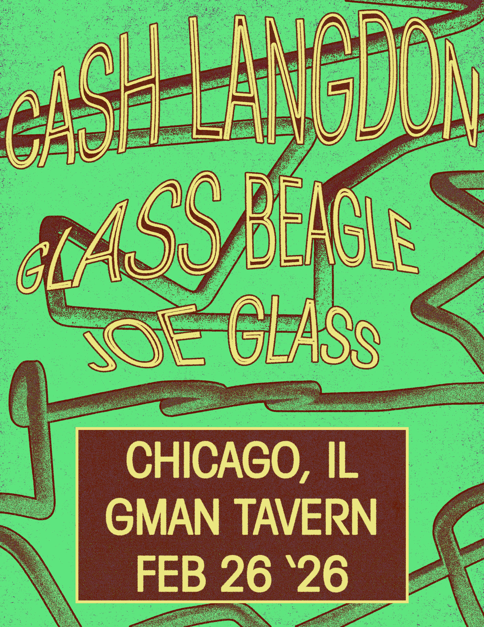 Cash Langdon * Glass Beagle * Joe Glass