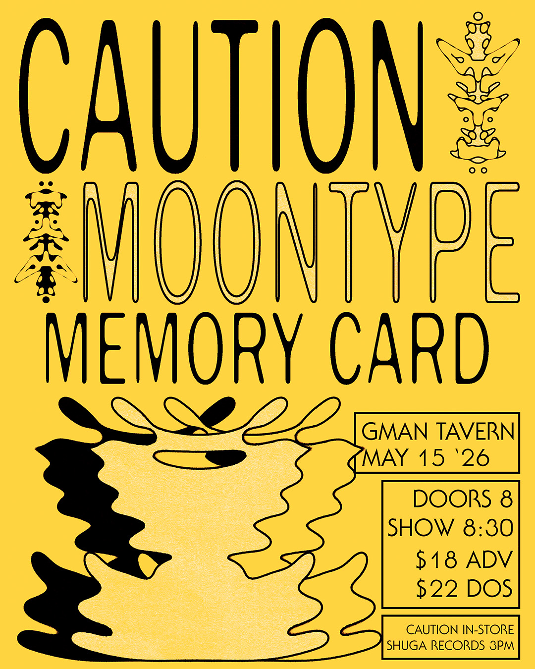 Moontype & Caution * Memory Card