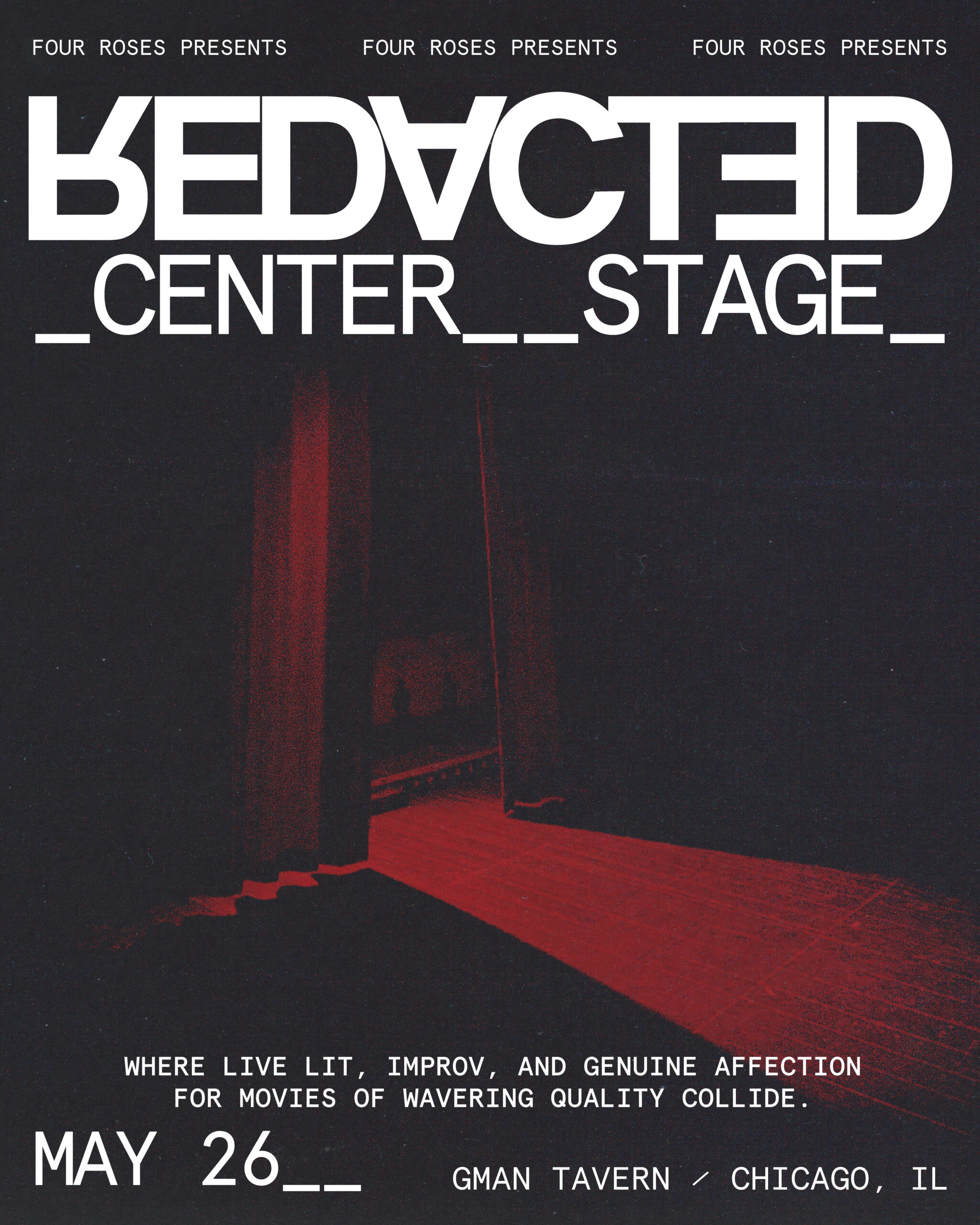 REDACTED: Center Stage written by Heather Scholl