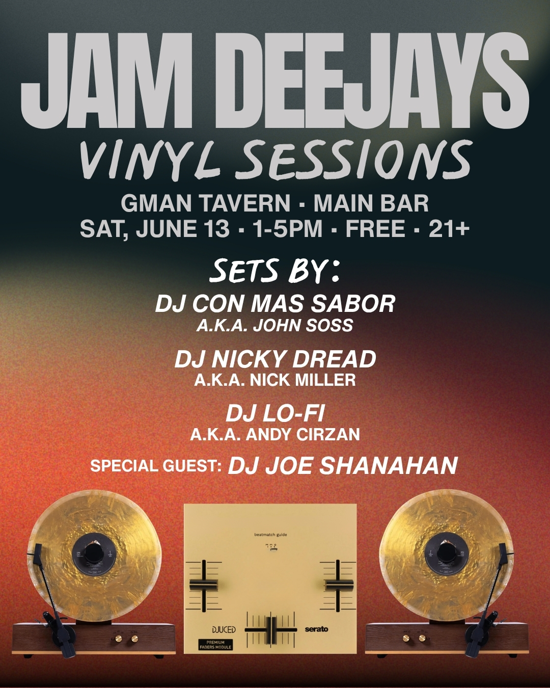 Jam Deejays Vinyl Sessions