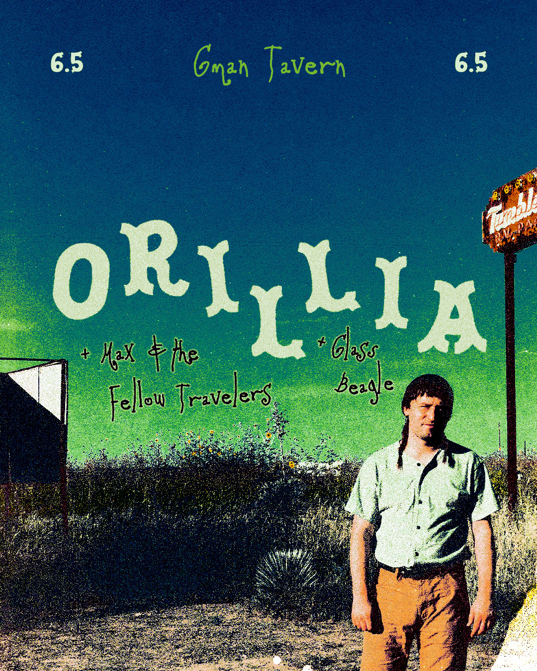 Orillia * Max and the Fellow Travelers * Glass Beagle