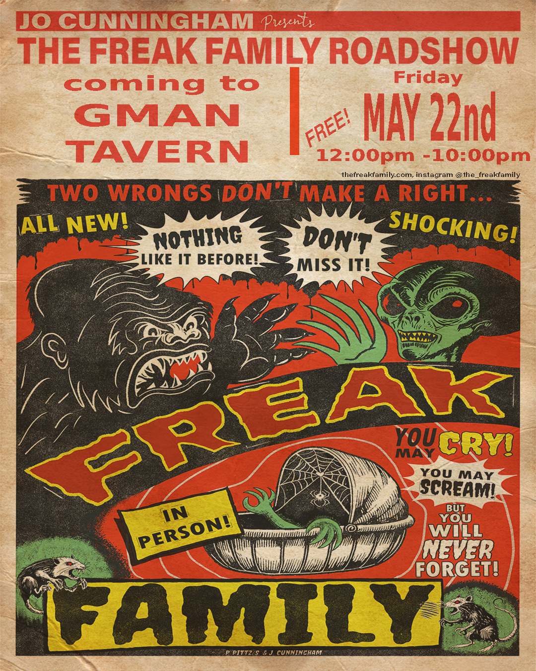 The Freak Family Roadshow