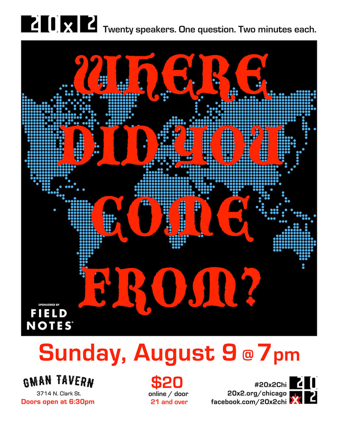 20×2 Chicago: Where Did You Come From?