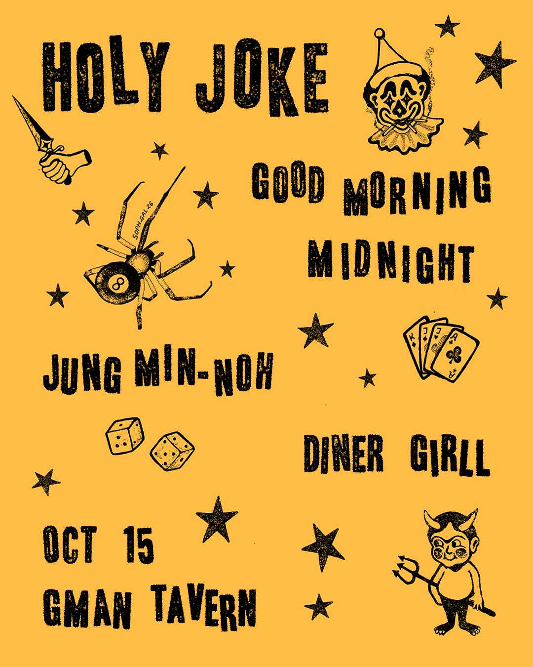 Holy Joke * Good Morning Midnight * Jung-Min Noh * Diner Girll