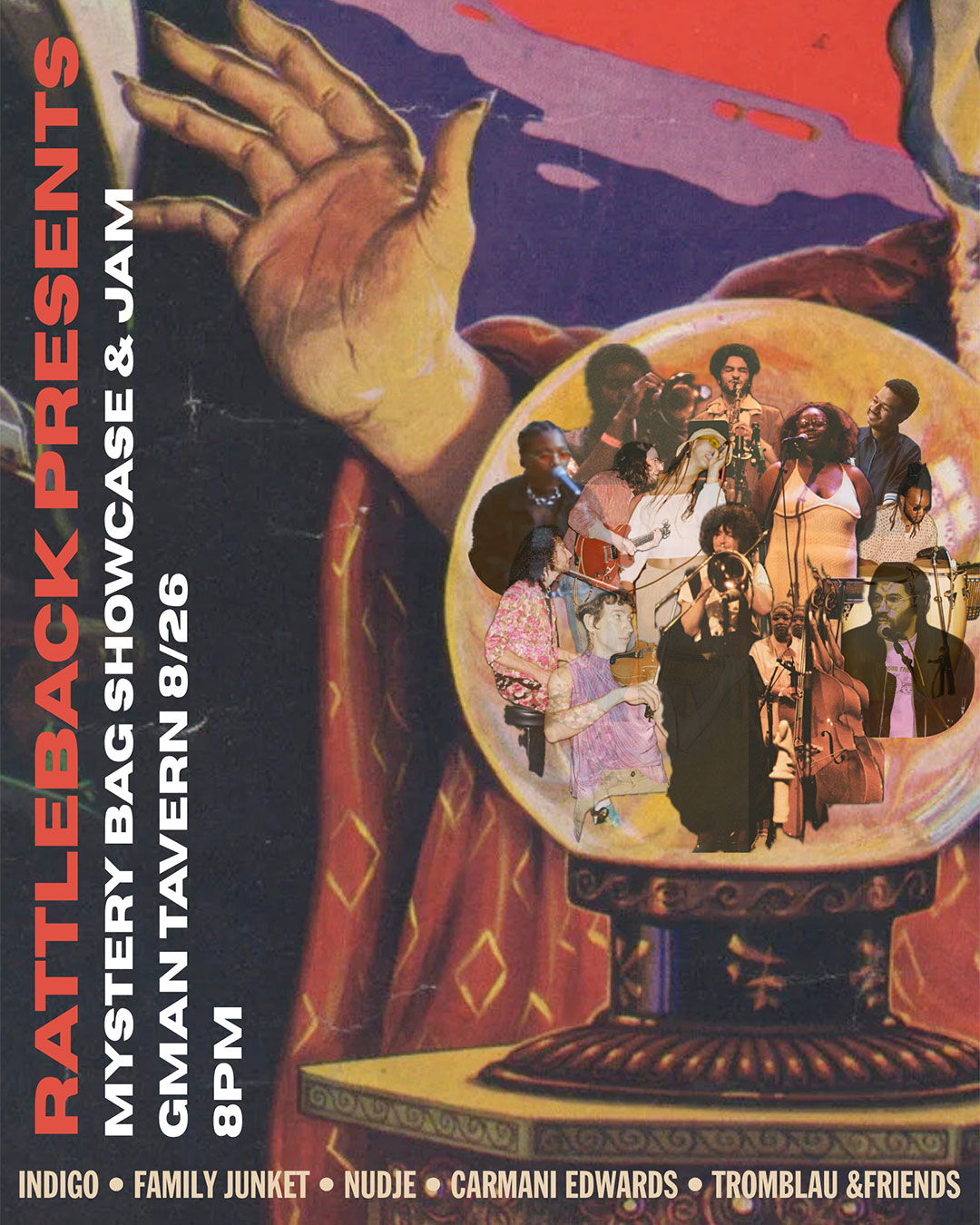 Rattleback Records Presents…Mystery Bag Showcase & Jam