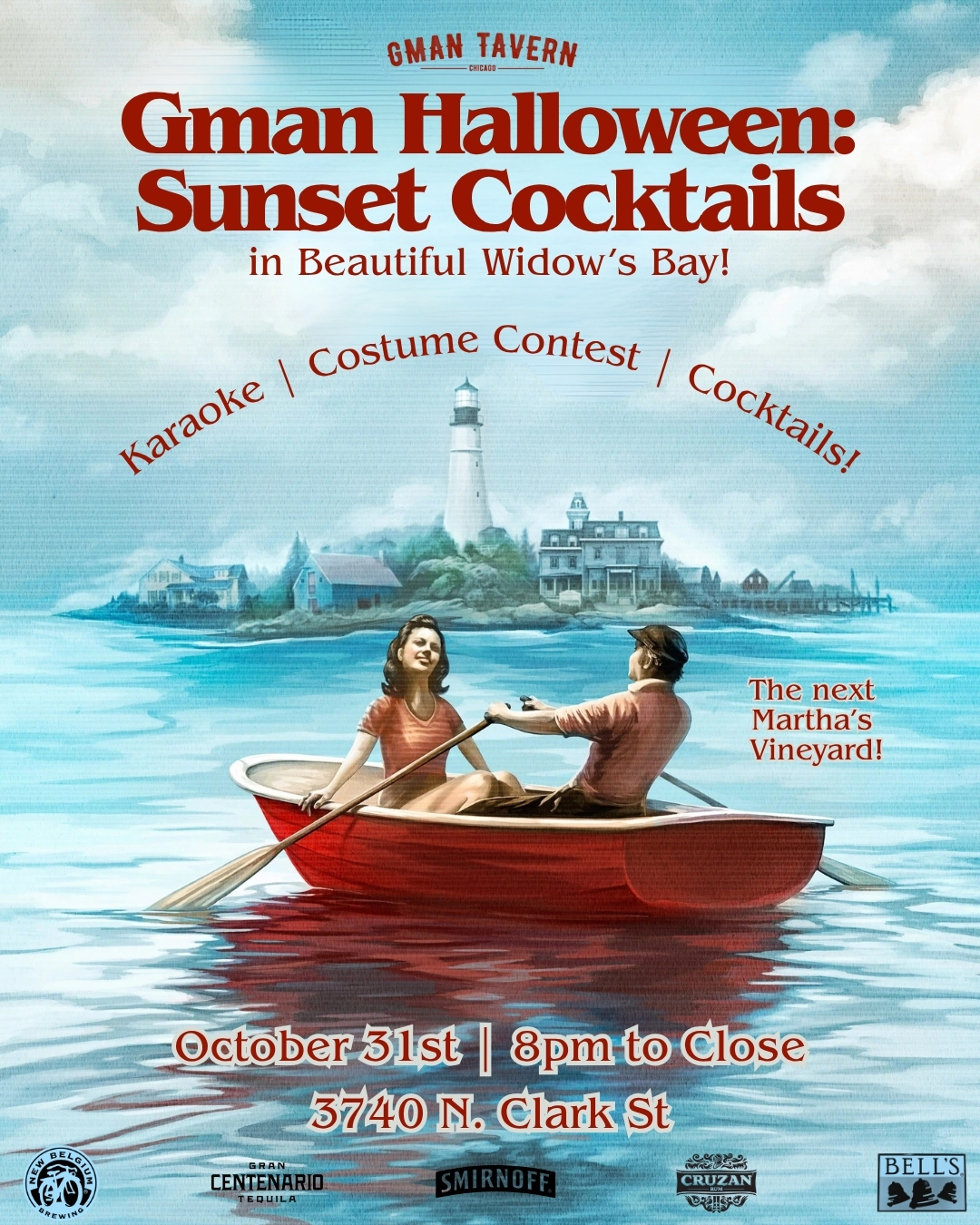 Gman Halloween: Sunset Cocktails