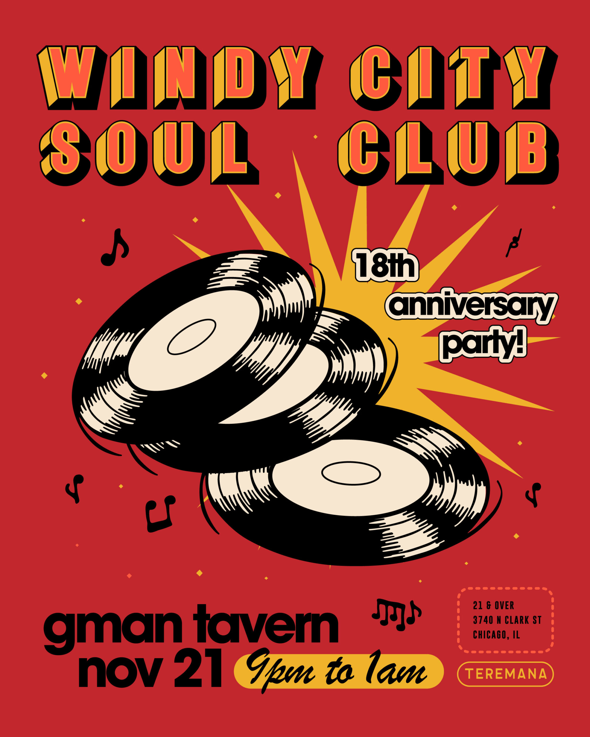 Windy City Soul Club: 18 Year Anniversary Party